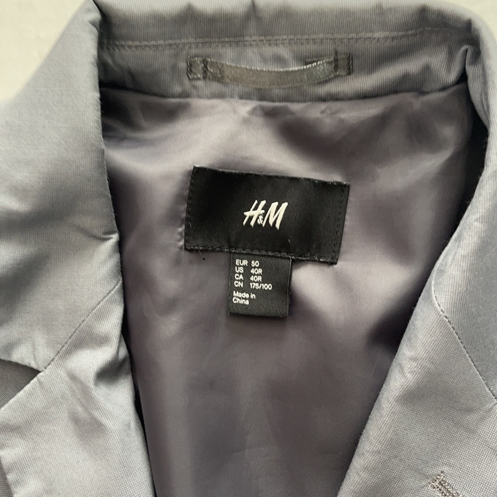 Gray Suit Jacket - image 2